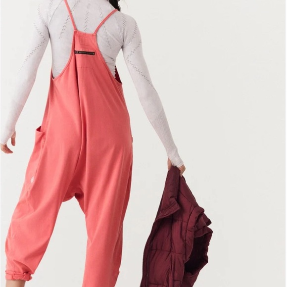 FP Movement by Free People Coral Hot Shot Jumpsuit - Picture 3 of 6